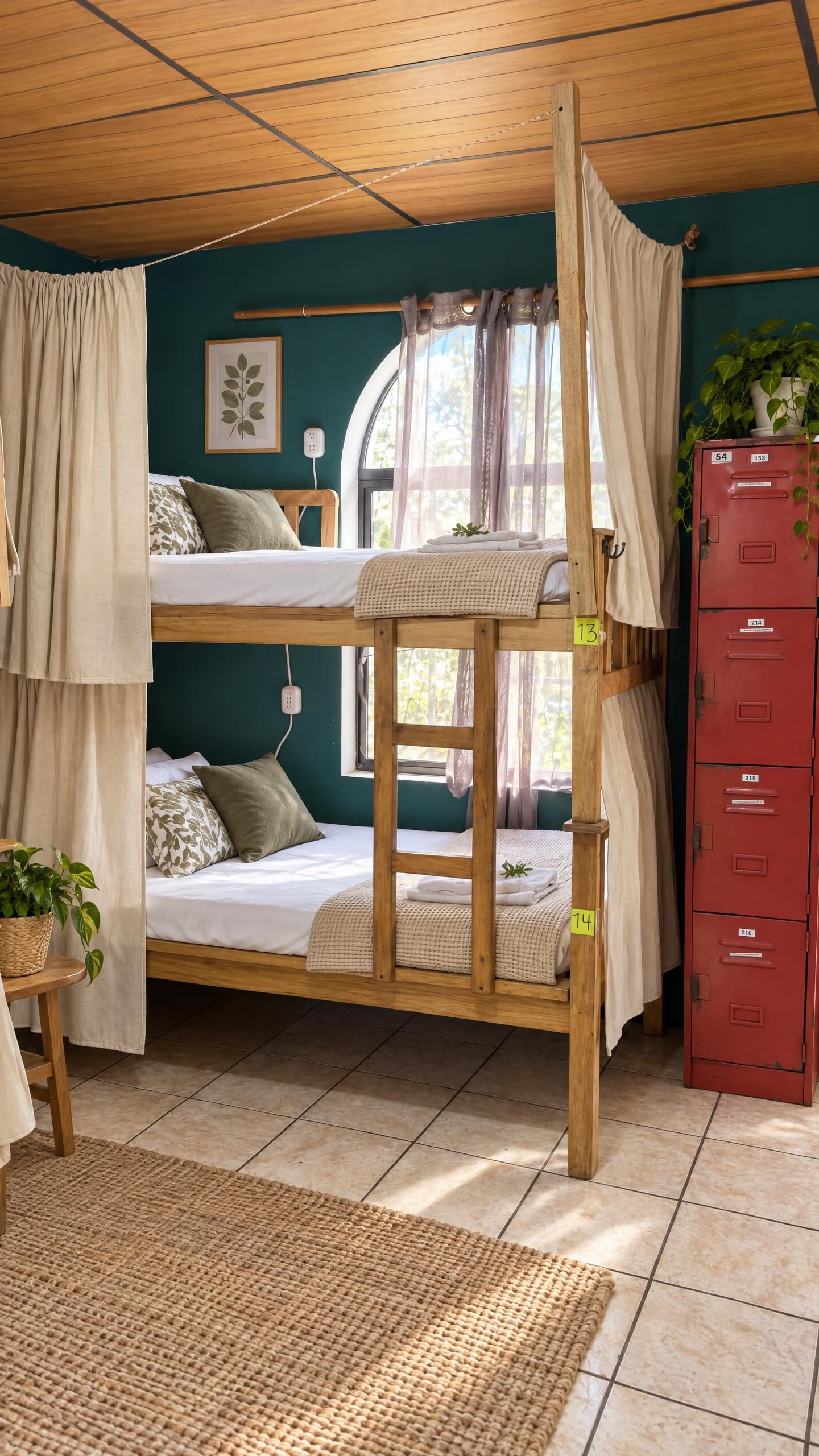Enhanced — Schlafbereich mit Etagenbett