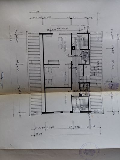 Dachgeschosswohnung mit Balkon