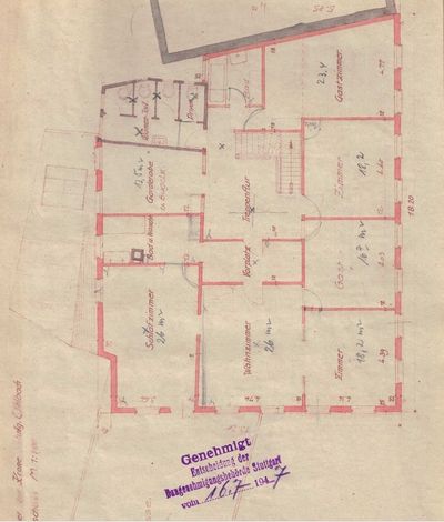 Großzügige Etagenwohnung in historischem Gebäude