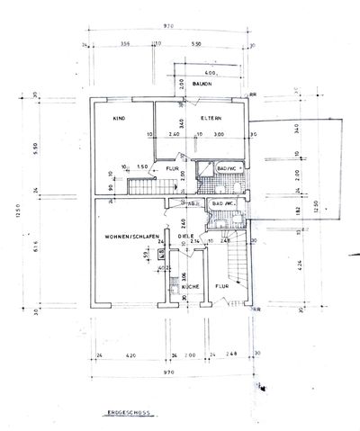 3-Zimmer-Erdgeschosswohnung mit Balkon