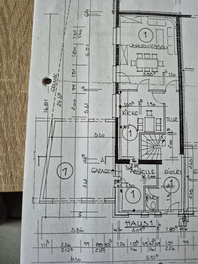 Einfamilienhaus Grundriss Erdgeschoss mit Garage